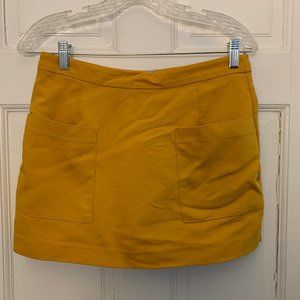 Zara Yellow Skort